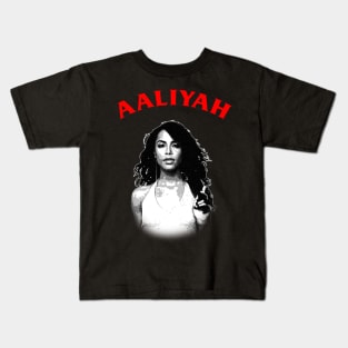 Aaliyah - Engraving Kids T-Shirt